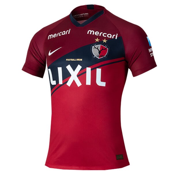 Maillot Football Kashima Antlers Domicile 2020-21 Rouge